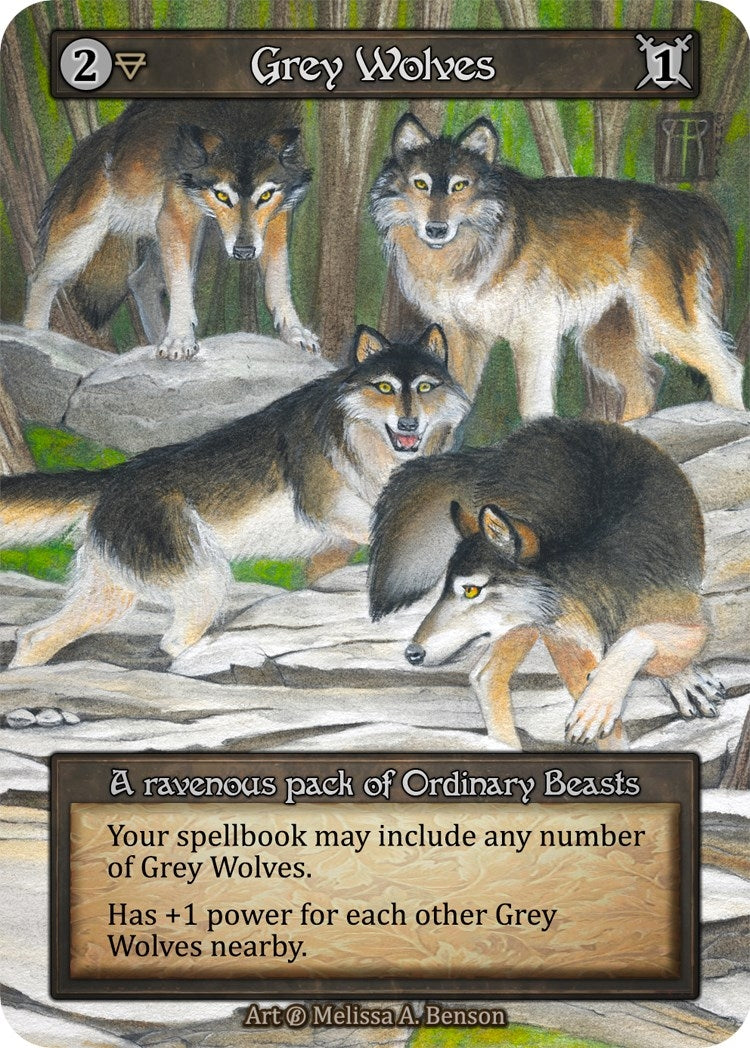 Image for Grey Wolves (Beta) - Sorcery: Contested Realm