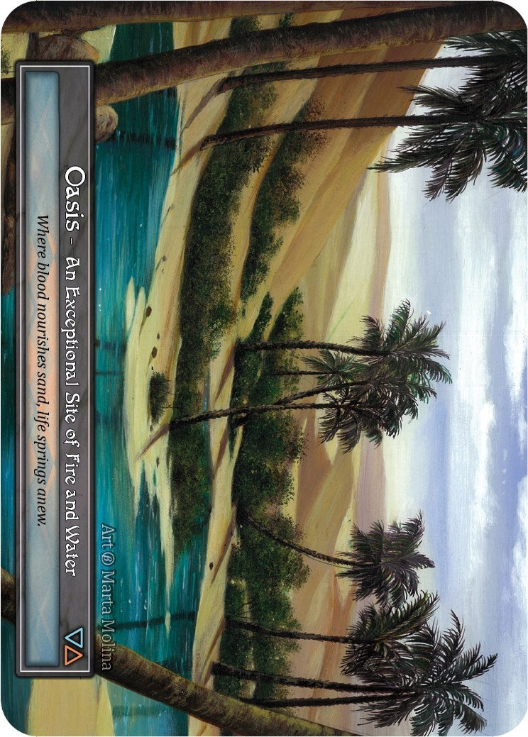 Image for Oasis (Foil) (Beta) - Sorcery: Contested Realm