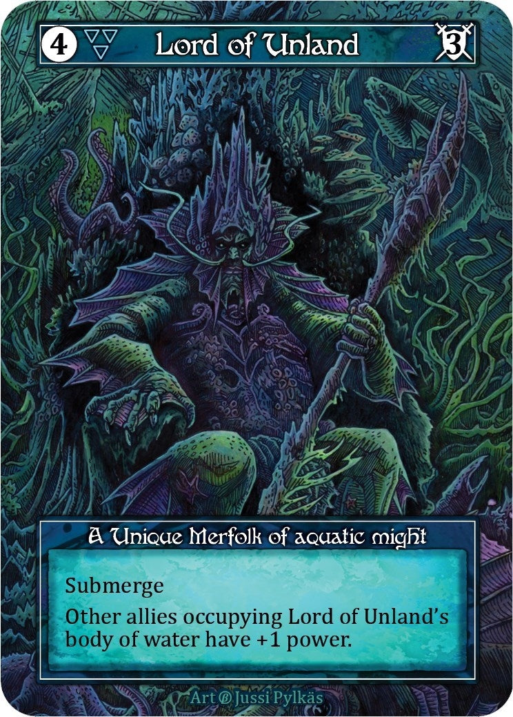 Image for Lord of Unland (Foil) (Beta) - Sorcery: Contested Realm