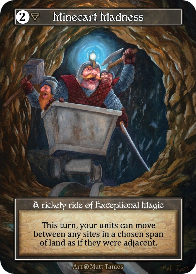 Image for Minecart Madness (Foil) (Beta) - Sorcery: Contested Realm