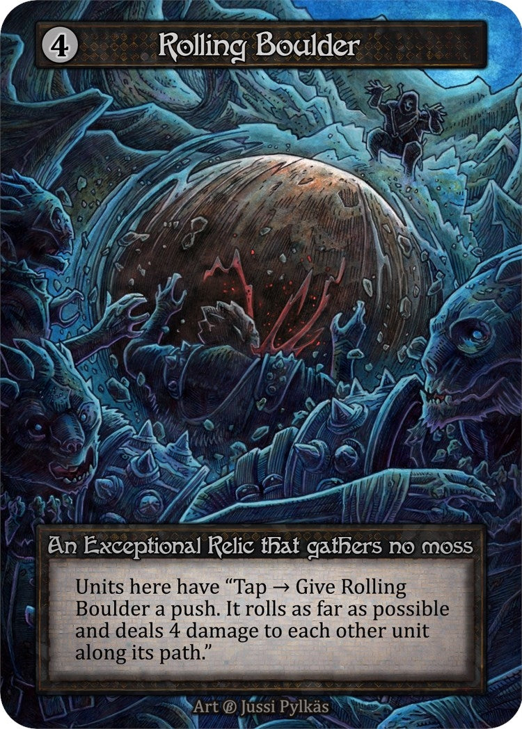 Image for Rolling Boulder (Beta) - Sorcery: Contested Realm