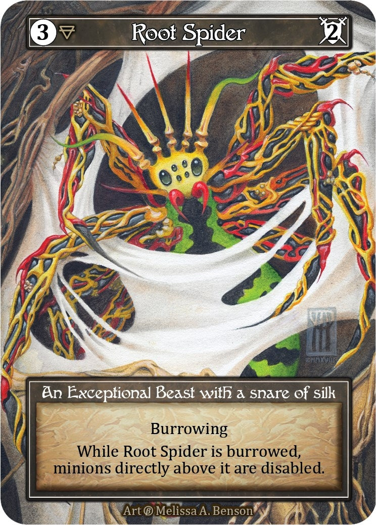 Image for Root Spider (Foil) (Beta) - Sorcery: Contested Realm