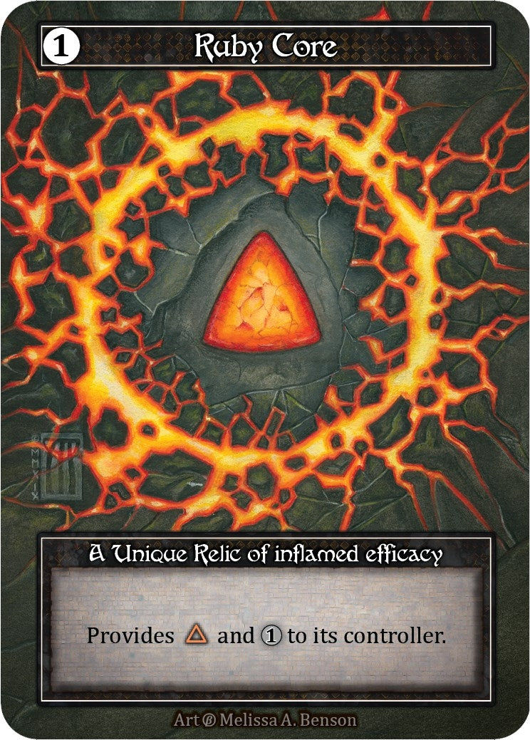 Image for Ruby Core (Foil) (Beta) - Sorcery: Contested Realm