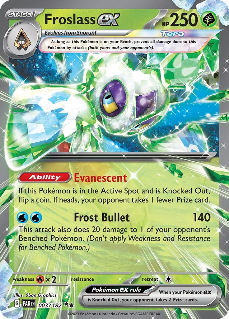 Image for Froslass ex (SV04: Paradox Rift) (003/182) - Pokemon