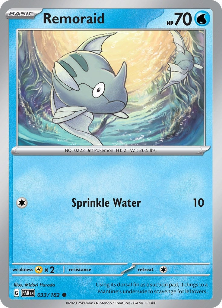 Image for Remoraid (SV04: Paradox Rift) (033/182) - Pokemon