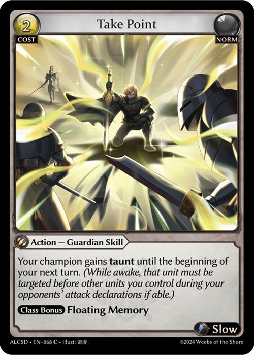 Image for Take Point (Alchemical Revolution Starter Decks) (068) - Grand Archive TCG