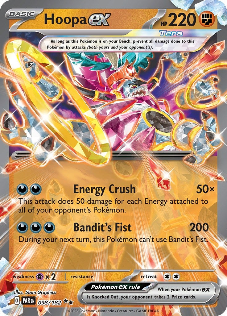 Image for Hoopa ex (SV04: Paradox Rift) (098/182) - Pokemon