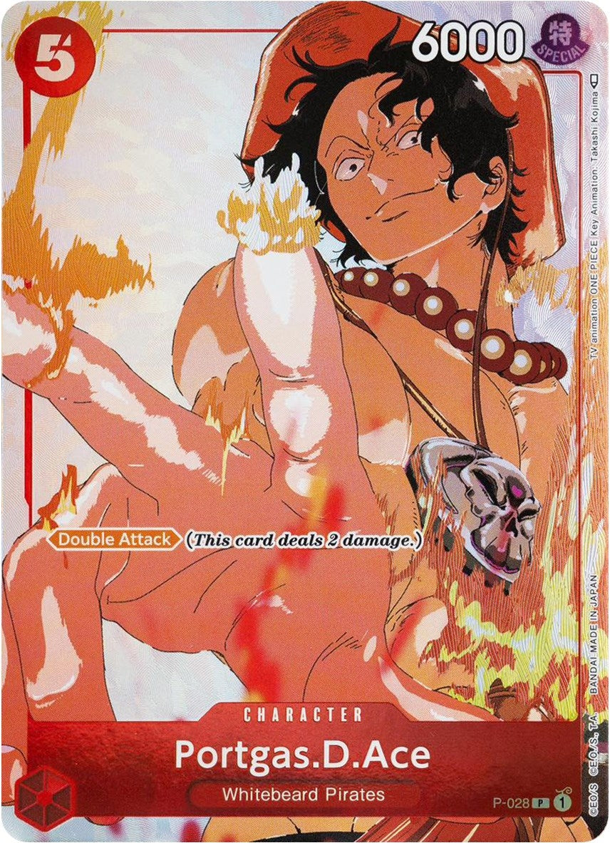 Image for Portgas.D.Ace (Gift Collection 2023) (One Piece Promotion Cards) (P-028) - One Piece Card Game