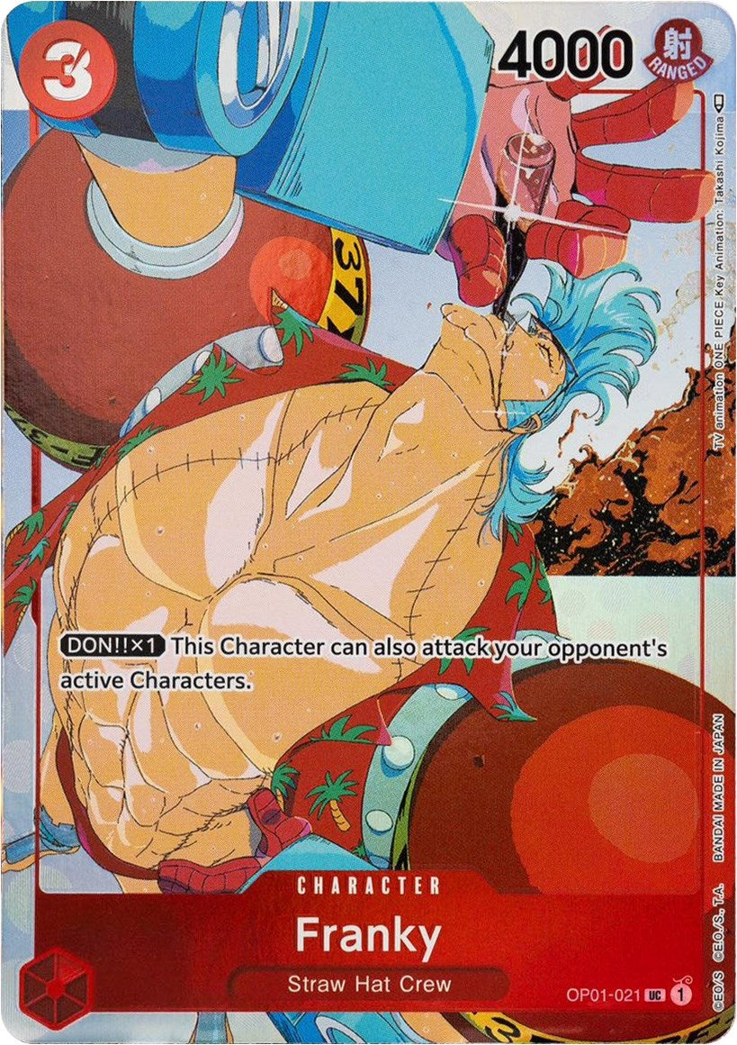 Image for Franky (Gift Collection 2023) (One Piece Promotion Cards) (OP01-021) - One Piece Card Game