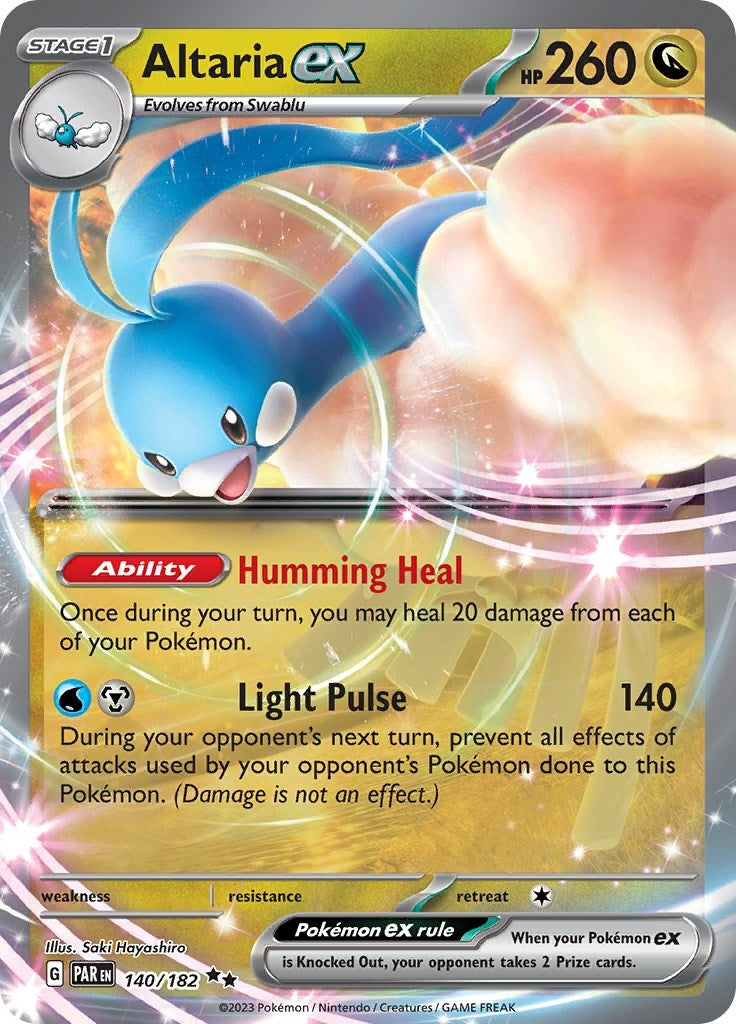 Image for Altaria ex (SV04: Paradox Rift) (140/182) - Pokemon