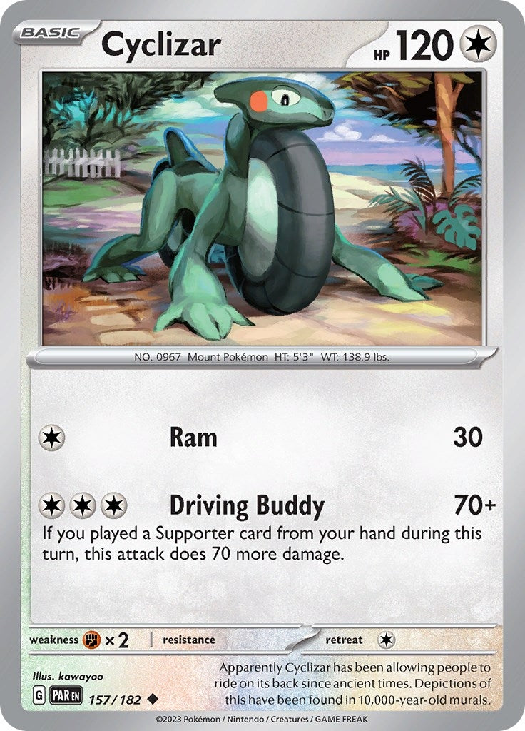Image for Cyclizar (SV04: Paradox Rift) (157/182) - Pokemon