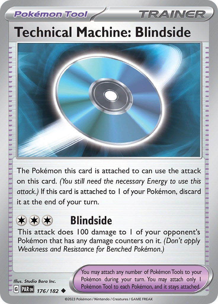 Image for Technical Machine: Blindside (SV04: Paradox Rift) (176/182) - Pokemon