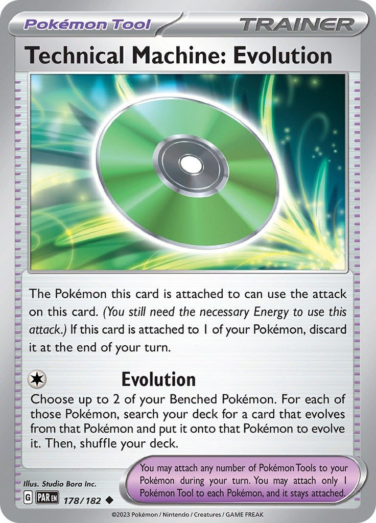 Image for Technical Machine: Evolution (SV04: Paradox Rift) (178/182) - Pokemon