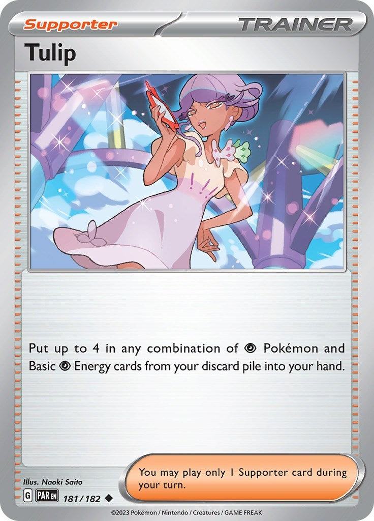 Image for Tulip (SV04: Paradox Rift) (181/182) - Pokemon