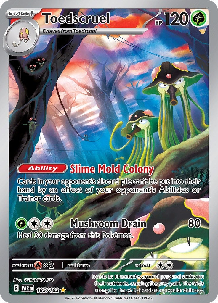 Image for Toedscruel (SV04: Paradox Rift) (185/182) - Pokemon