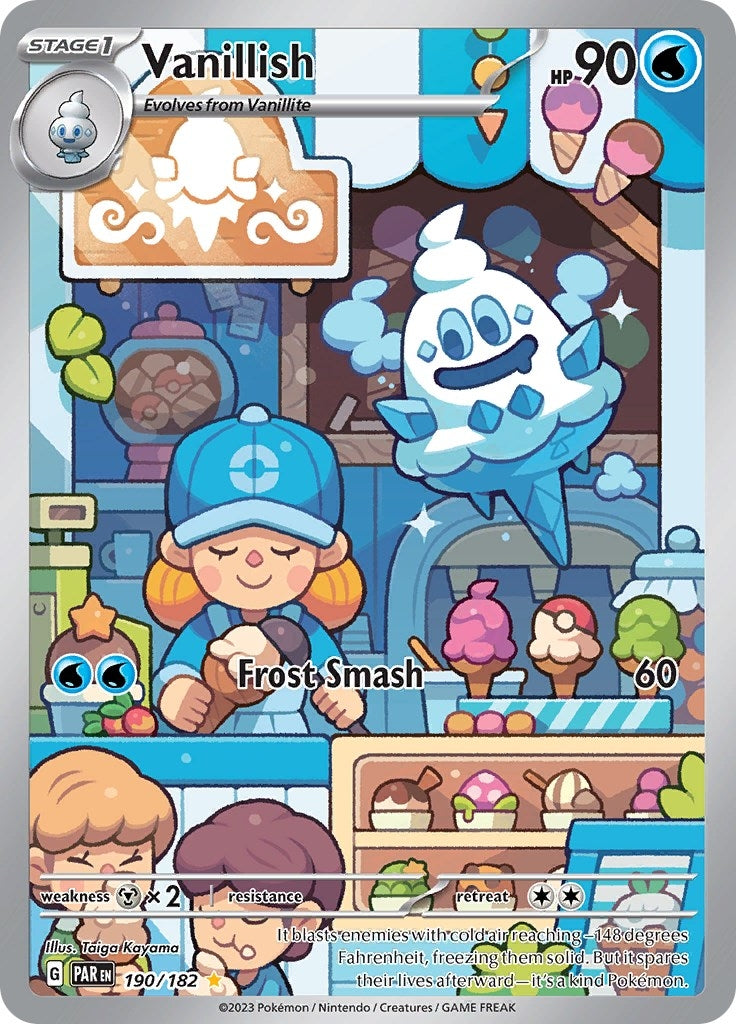 Image for Vanillish (SV04: Paradox Rift) (190/182) - Pokemon