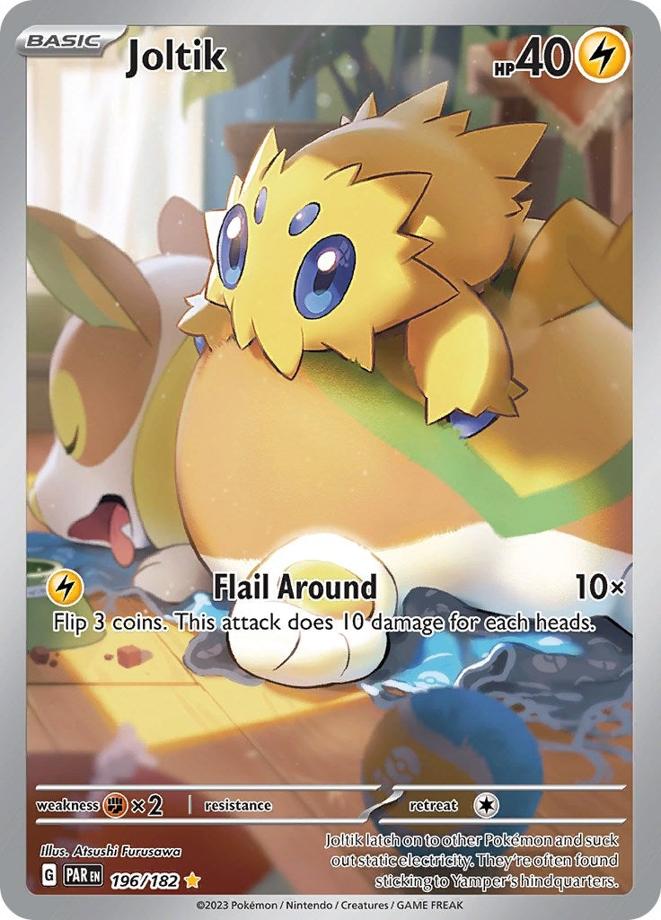 Image for Joltik (SV04: Paradox Rift) (196/182) - Pokemon