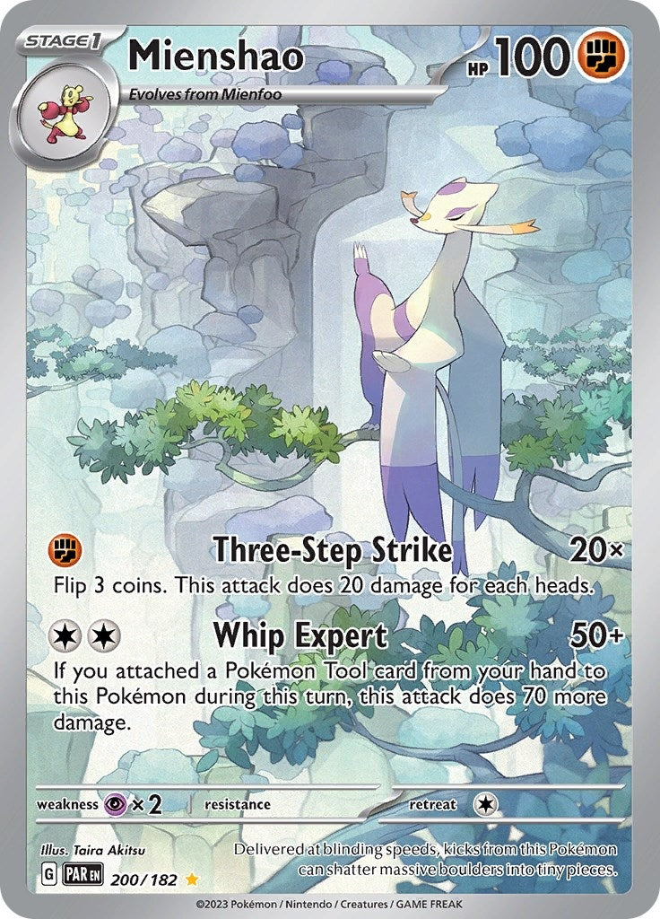 Image for Mienshao (SV04: Paradox Rift) (200/182) - Pokemon