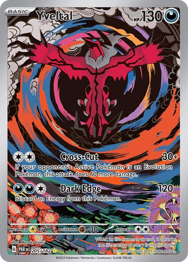 Image for Yveltal (SV04: Paradox Rift) (205/182) - Pokemon