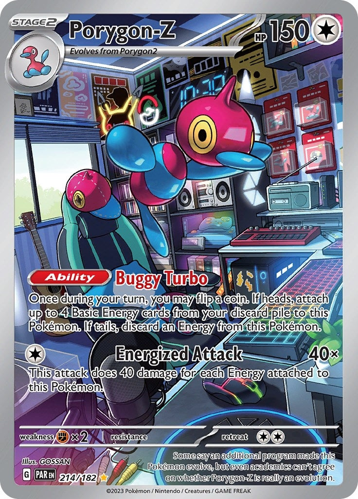 Image for Porygon-Z (SV04: Paradox Rift) (214/182) - Pokemon