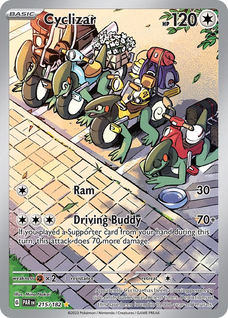 Image for Cyclizar (SV04: Paradox Rift) (215/182) - Pokemon