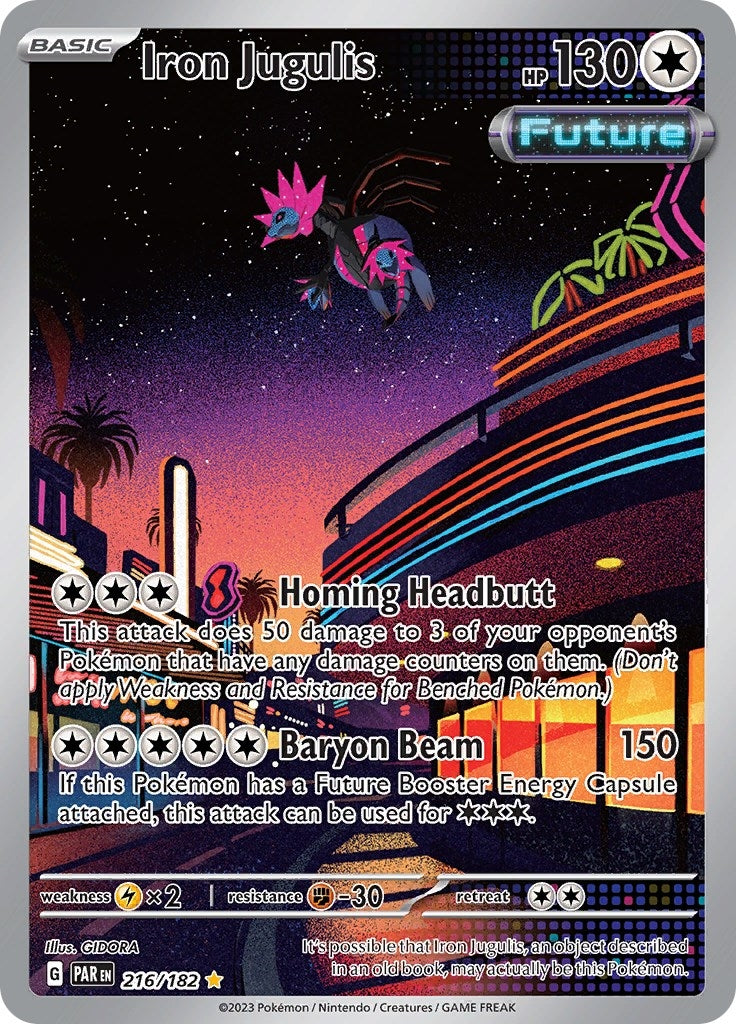 Image for Iron Jugulis (SV04: Paradox Rift) (216/182) - Pokemon