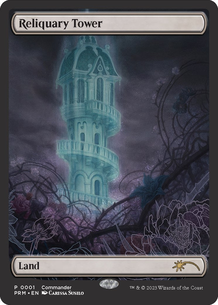 Image for Reliquary Tower (Full Art) (MagicFest Cards) (1) - Magic: The Gathering