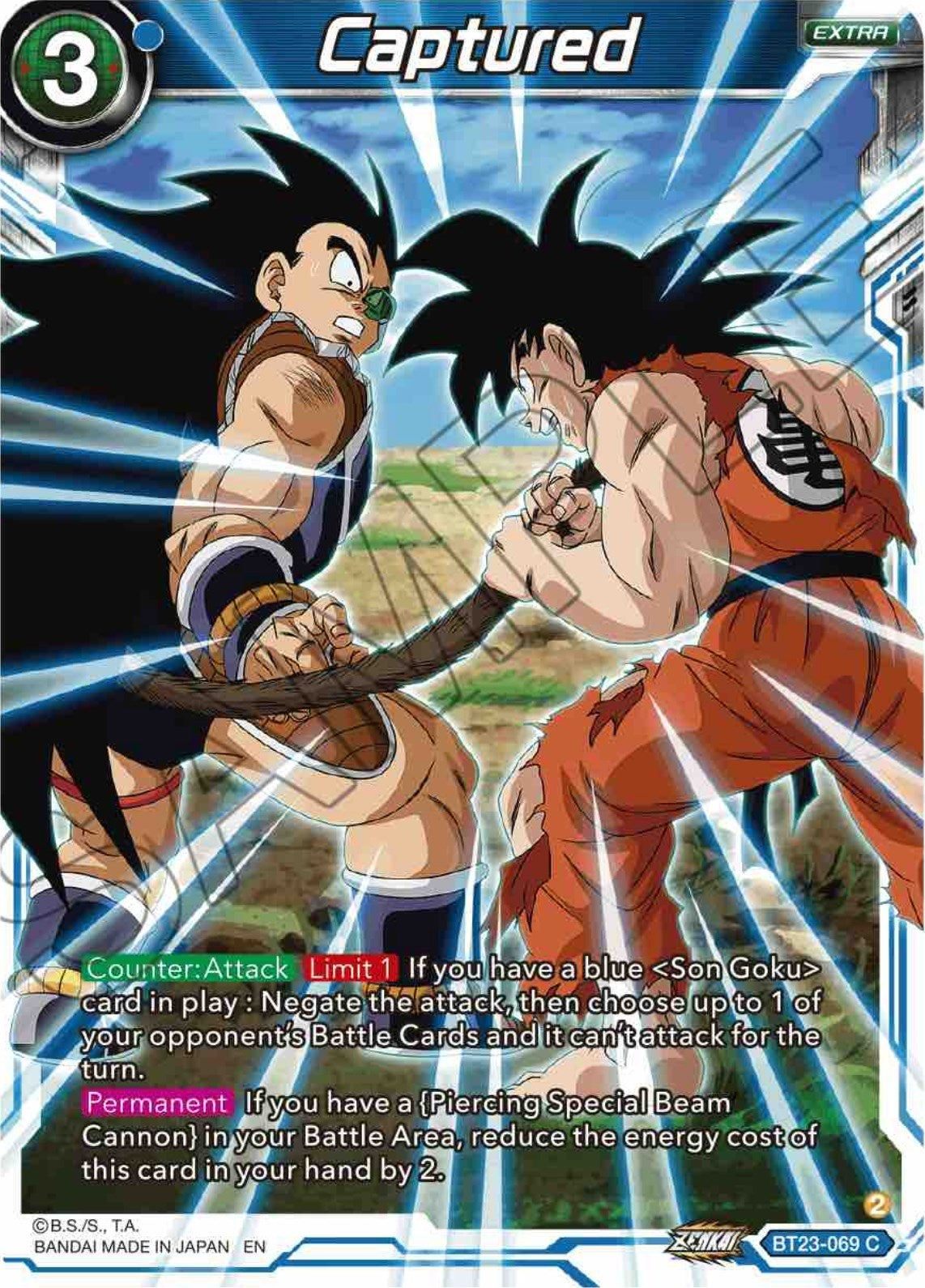 Image for Captured (Perfect Combination) (BT23-069) - Dragon Ball Super: Masters
