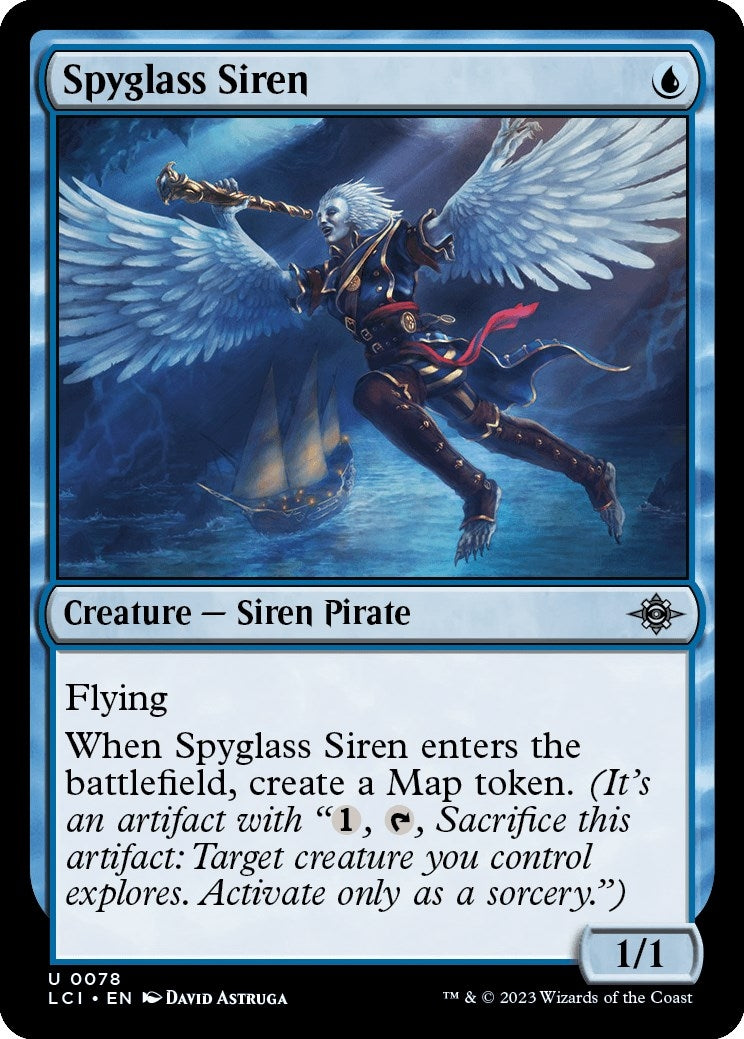 Image for Spyglass Siren (The Lost Caverns of Ixalan) (78) - Magic: The Gathering