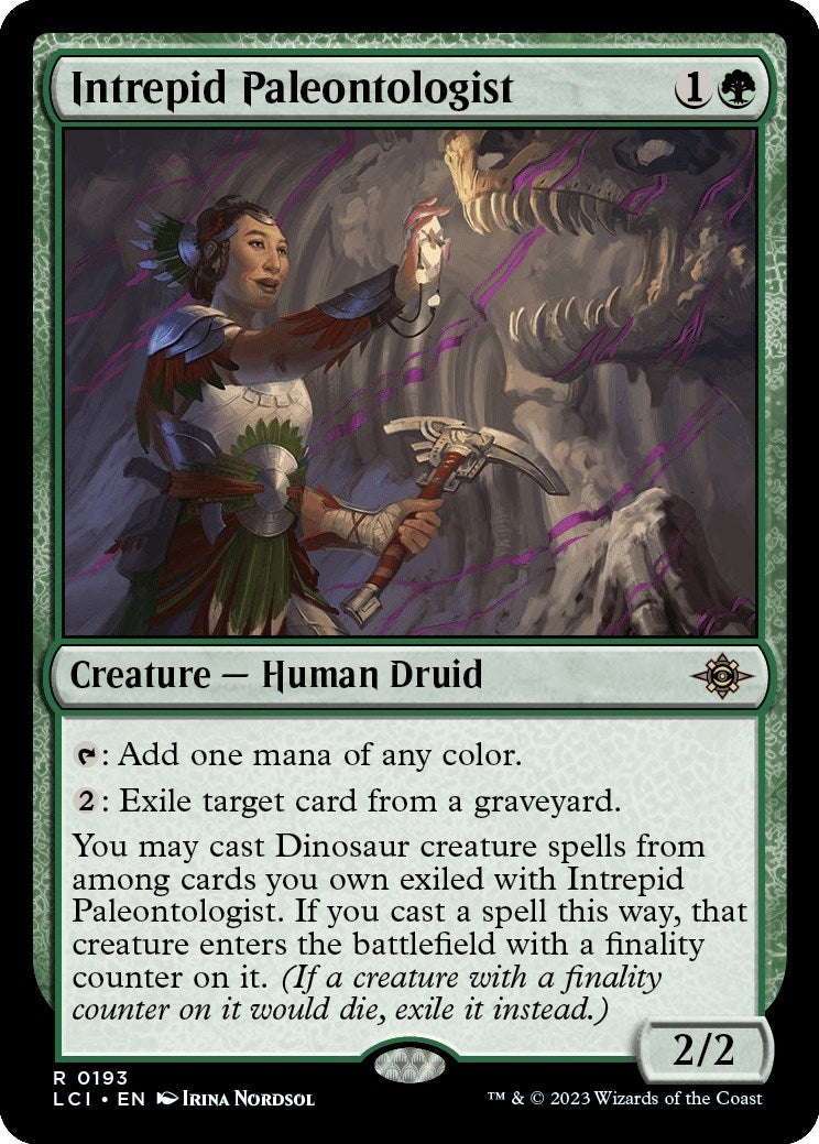 Image for Intrepid Paleontologist (The Lost Caverns of Ixalan) (193) - Magic: The Gathering