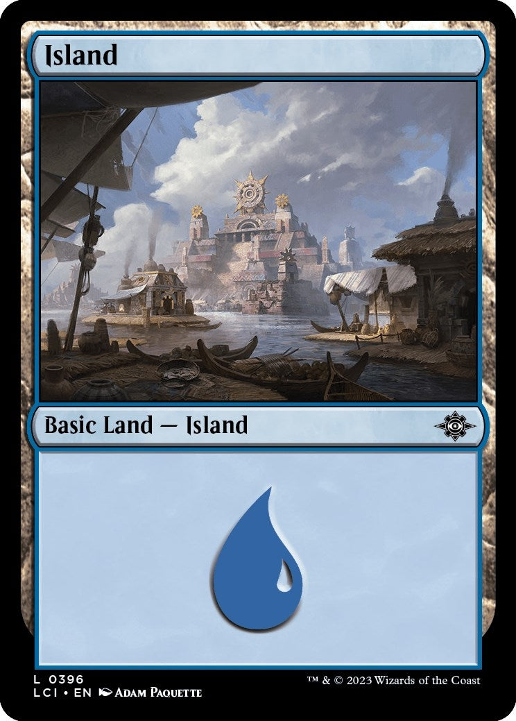 Image for Island (0396) (The Lost Caverns of Ixalan) (396) - Magic: The Gathering