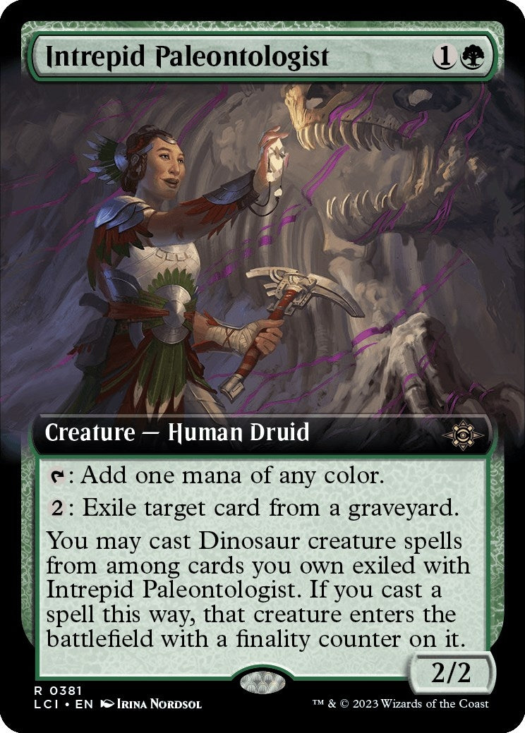 Image for Intrepid Paleontologist (Extended Art) (The Lost Caverns of Ixalan) (381) - Magic: The Gathering
