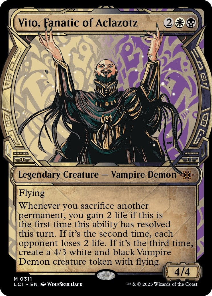 Image for Vito, Fanatic of Aclazotz (Showcase) (The Lost Caverns of Ixalan) (311) - Magic: The Gathering