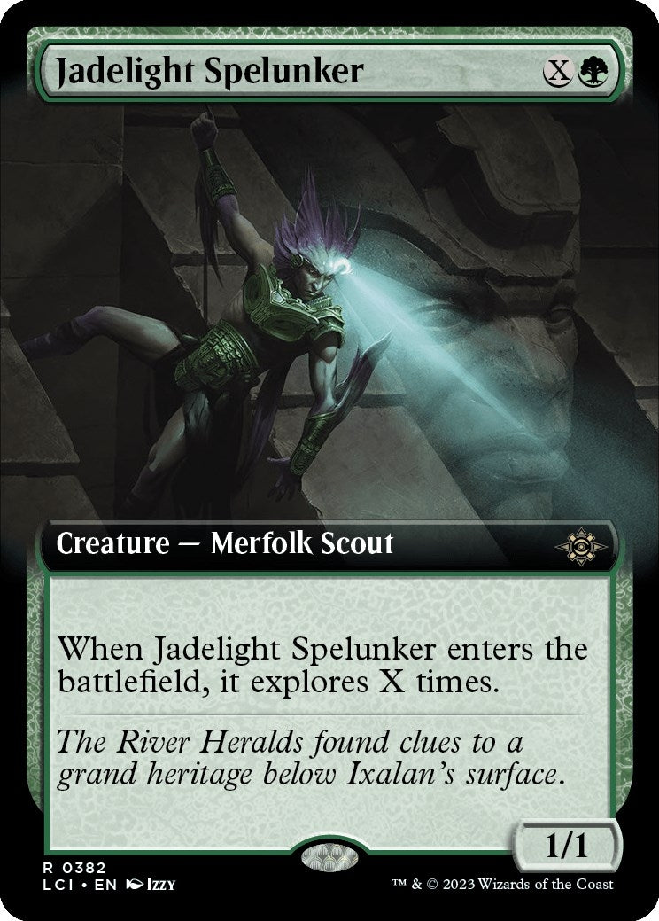 Image for Jadelight Spelunker (Extended Art) (The Lost Caverns of Ixalan) (382) - Magic: The Gathering