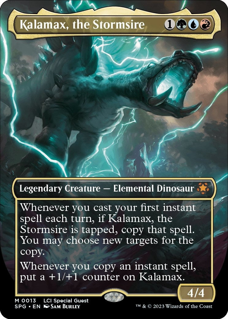 Image for Kalamax, the Stormsire (Borderless) (Special Guests) (13) - Magic: The Gathering