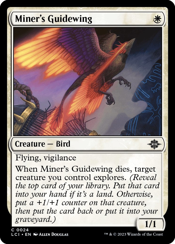 Image for Miner's Guidewing (The Lost Caverns of Ixalan) (24) - Magic: The Gathering