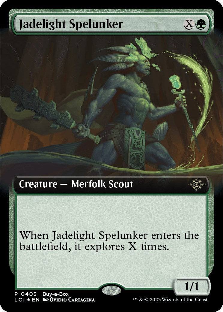 Image for Jadelight Spelunker (Extended Art) (Buy-A-Box Promos) (403) - Magic: The Gathering