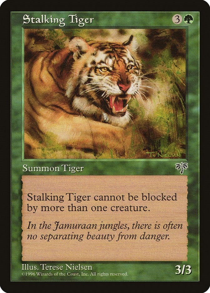 Image for Stalking Tiger (Mirage) - Magic: The Gathering