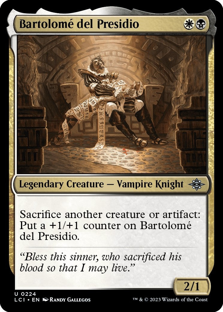 Image for Bartolome del Presidio (The Lost Caverns of Ixalan) (224) - Magic: The Gathering