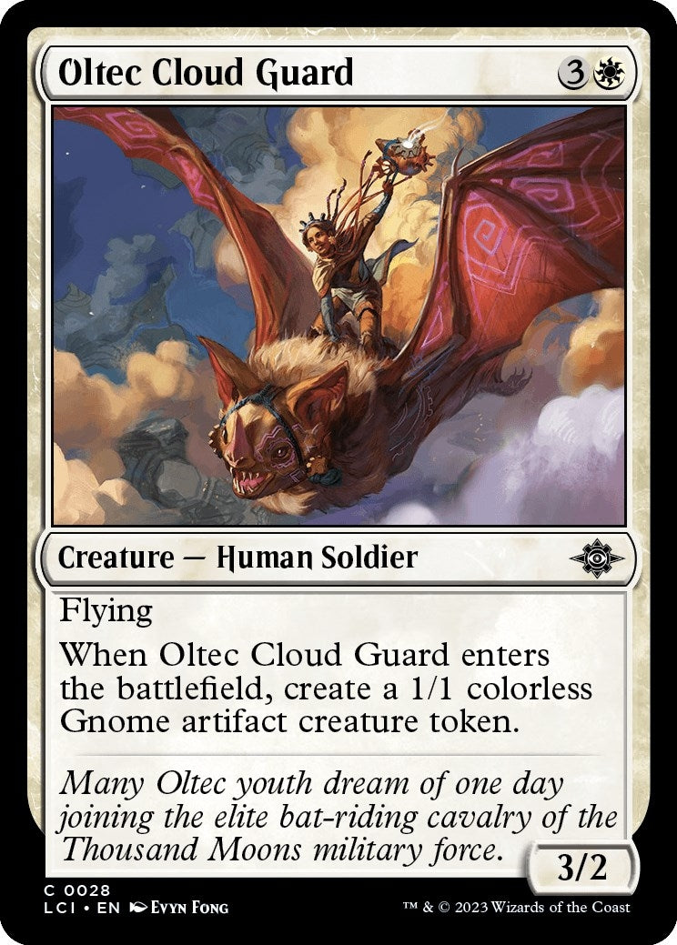 Image for Oltec Cloud Guard (The Lost Caverns of Ixalan) (28) - Magic: The Gathering