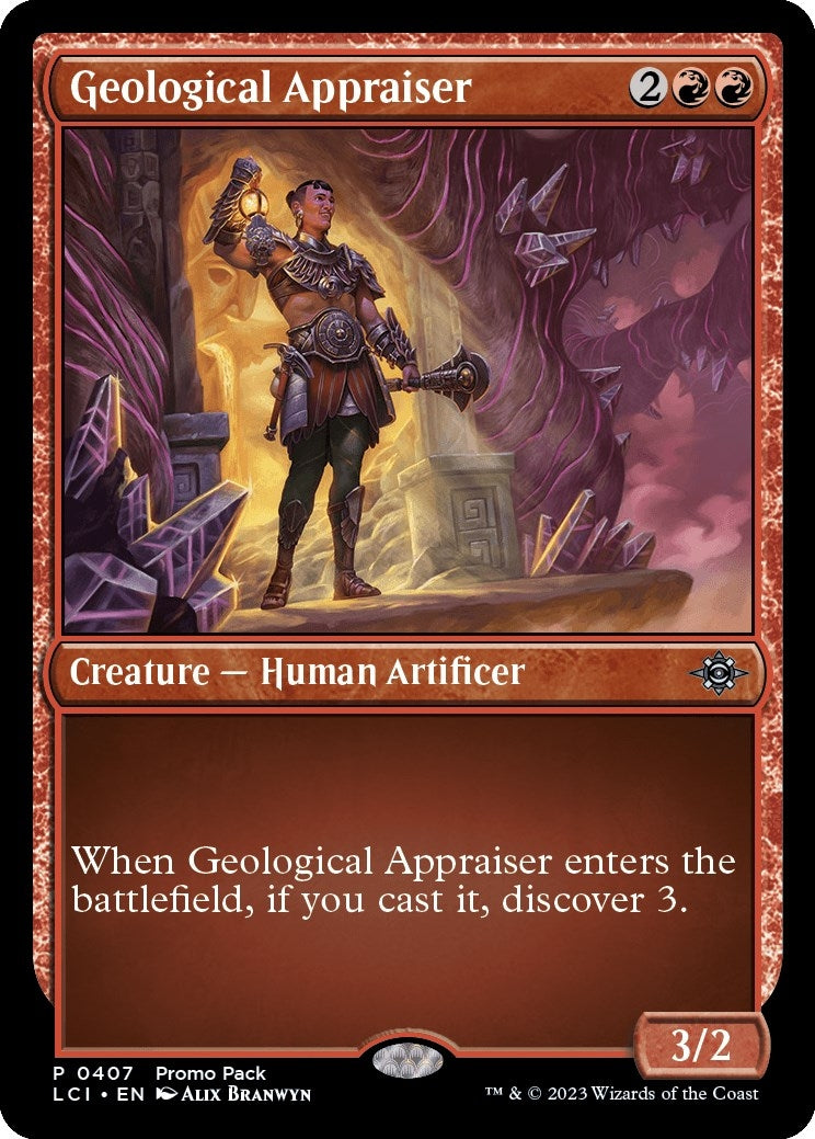Image for Geological Appraiser (Promo Pack: The Lost Caverns of Ixalan) (407) - Magic: The Gathering
