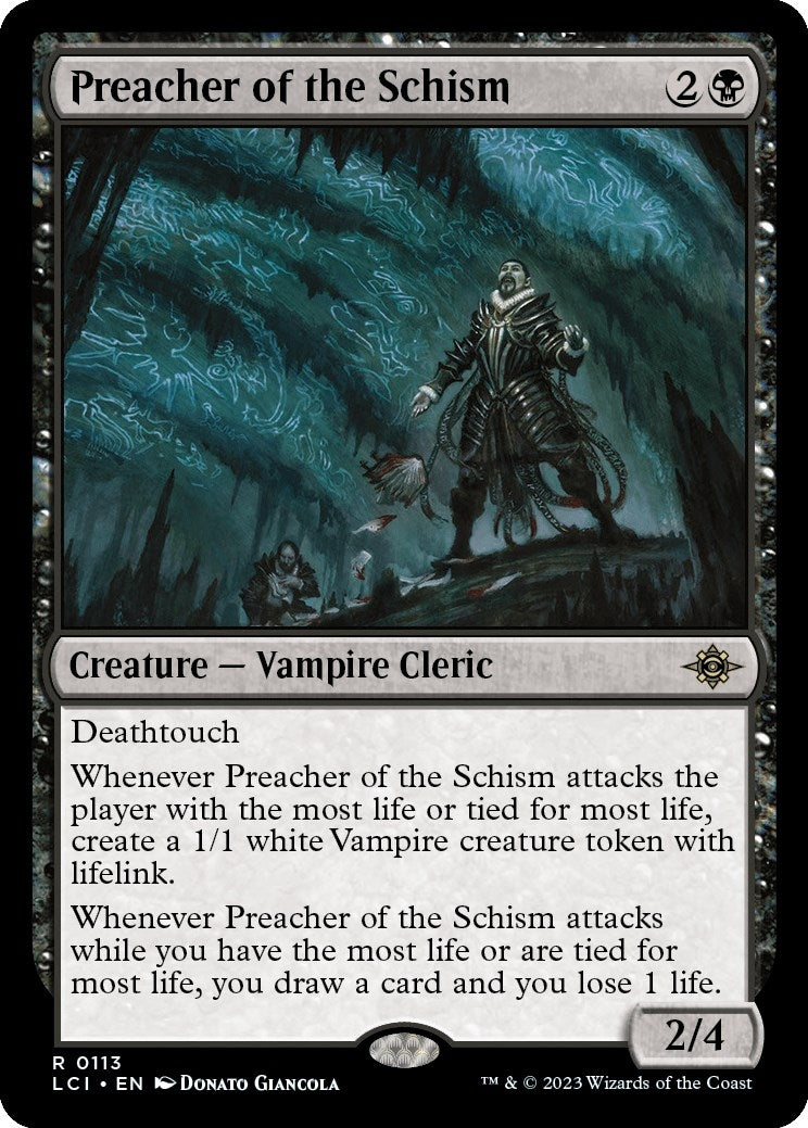 Image for Preacher of the Schism (The Lost Caverns of Ixalan) (113) - Magic: The Gathering