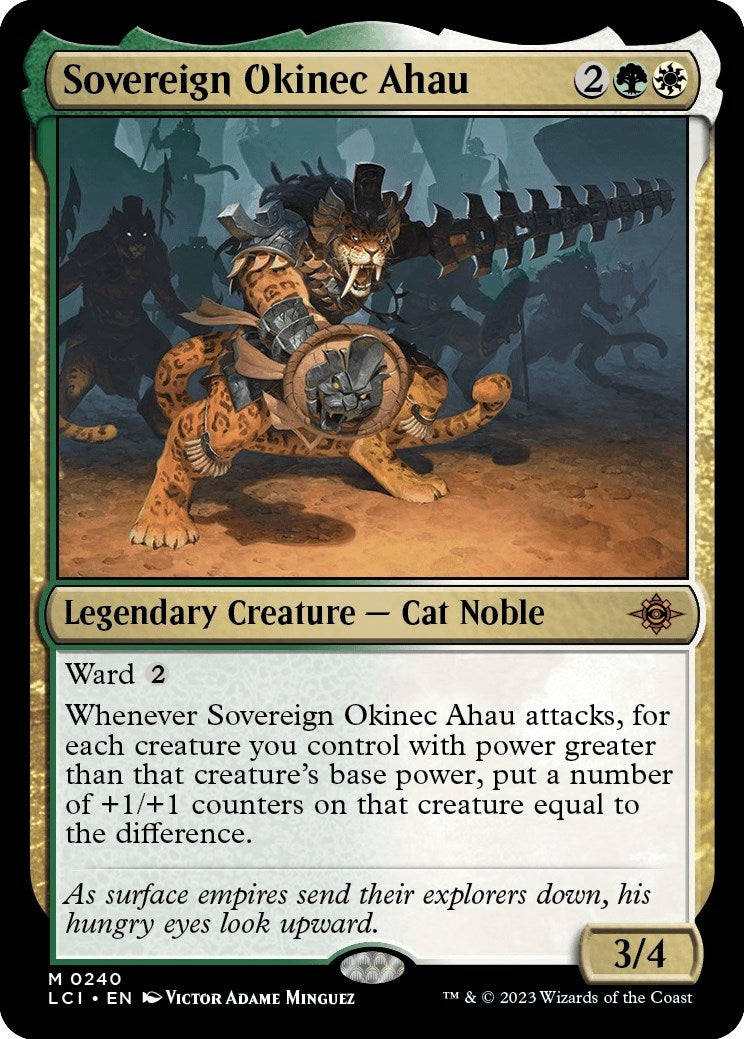 Image for Sovereign Okinec Ahau (The Lost Caverns of Ixalan) (240) - Magic: The Gathering