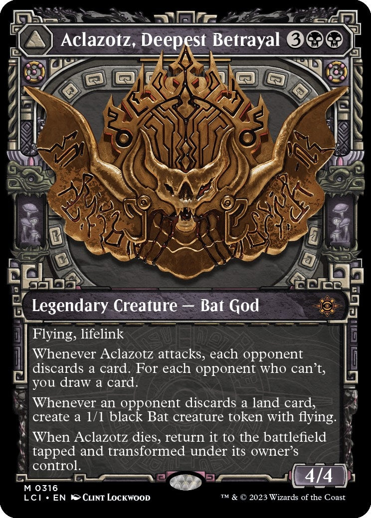 Image for Aclazotz, Deepest Betrayal (Showcase) (The Lost Caverns of Ixalan) (316) - Magic: The Gathering