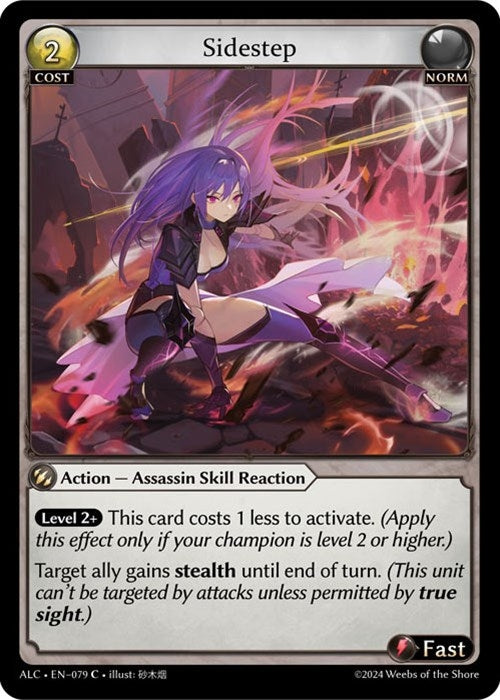 Image for Sidestep (Alchemical Revolution) (079) - Grand Archive TCG