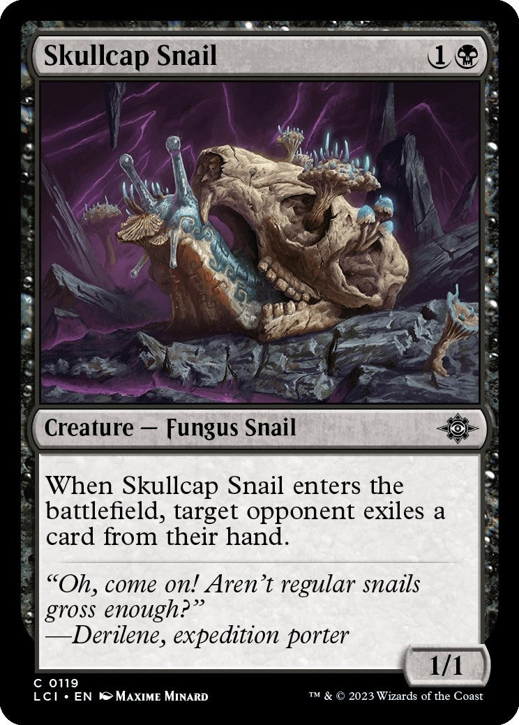 Image for Skullcap Snail (The Lost Caverns of Ixalan) (119) - Magic: The Gathering