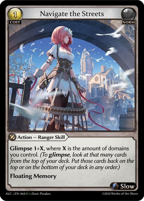 Image for Navigate the Streets (Alchemical Revolution) (064) - Grand Archive TCG
