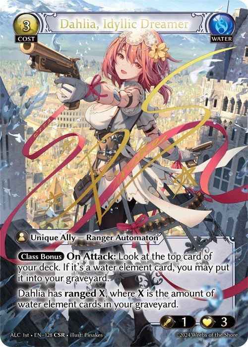 Image for Dahlia, Idyllic Dreamer (CSR) (ALC1E) (Alchemical Revolution) (128) - Grand Archive TCG