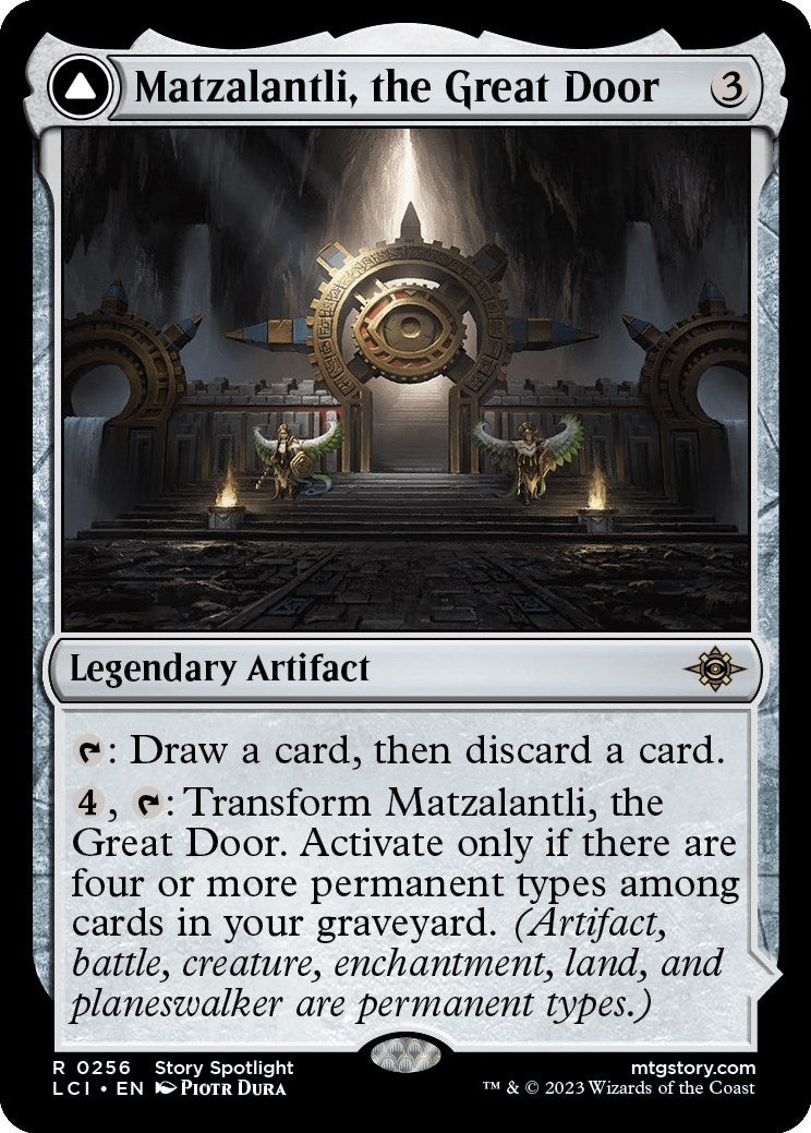 Image for Matzalantli, the Great Door (The Lost Caverns of Ixalan) (256) - Magic: The Gathering