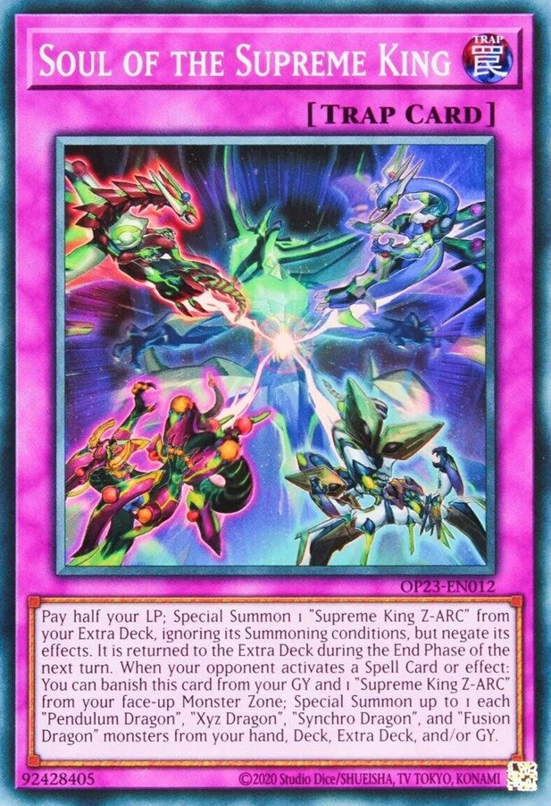 Image for Soul of the Supreme King (OTS Tournament Pack 23) (OP23-EN012) - YuGiOh